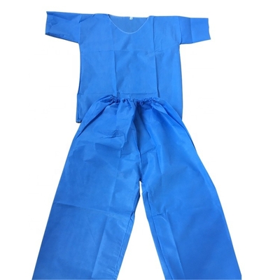Chirurgische schützende medizinische Wegwerfkleider SMSs Smms 3xl 4xl 5xl Kleid des Krankenhaus-kurzen Ärmels