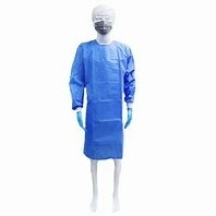 Kasten-Wegwerfkarton der Klassen-I steriler grün-blauer 50 Doktor-chirurgisches Kleid