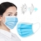 Leichte nichtgewebte Wegwerfgesichtsmasken 3 Falte mit medizinischer Gesichtsmaske Earloop