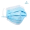 3 Falten-Antinebel-blaue medizinisches Verfahrens-Gesichtsmaske mit Earloope Yeshield blaues 25/Box Flüssig-beständig